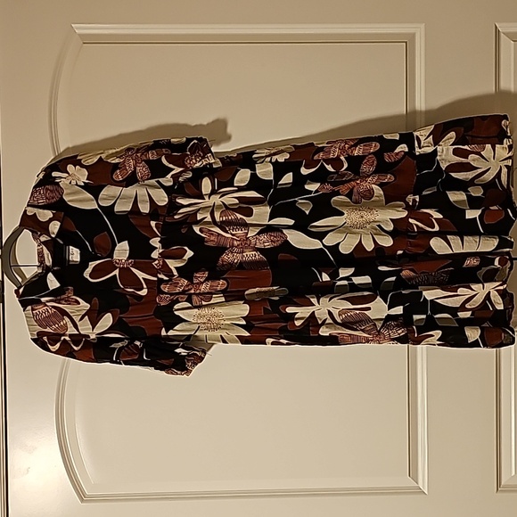 EUC Umgee size Large Midi Dress - Picture 3 of 8